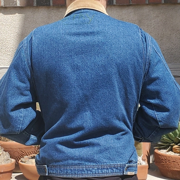 Vintage Walls "Blizzard Proof" Denim Jacket - Picture 2 of 2